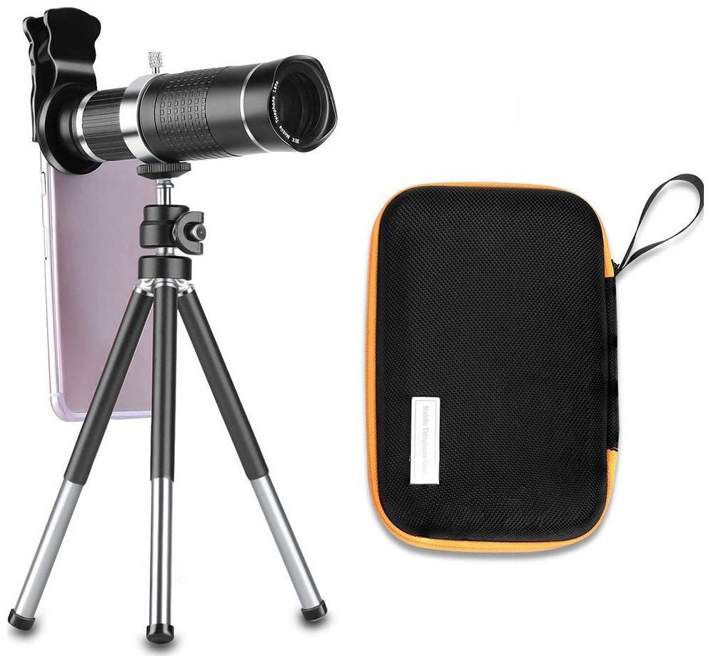 TSV 20X lens Mini Tripod Taking pictures or videos of long distance objects Optical Zooming Lens Telescope Compatible With Lenovo Mobiles
TSV 20X lens Mini Tripod Taking pictures or videos of long distance objects Optical Zooming Lens Telescope Compatible With Lenovo Mobiles
