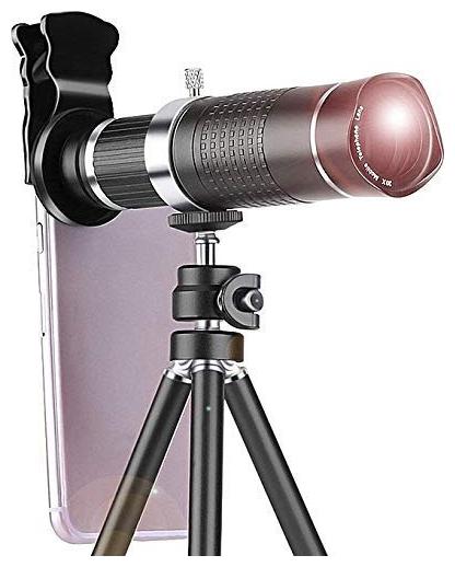 TSV 20X Zooming Telescope Lens with Tripod Adjustable Holder for Mobile Camera For TIK-TOK Like app
TSV 20X Zooming Telescope Lens with Tripod Adjustable Holder for Mobile Camera For TIK-TOK Like app