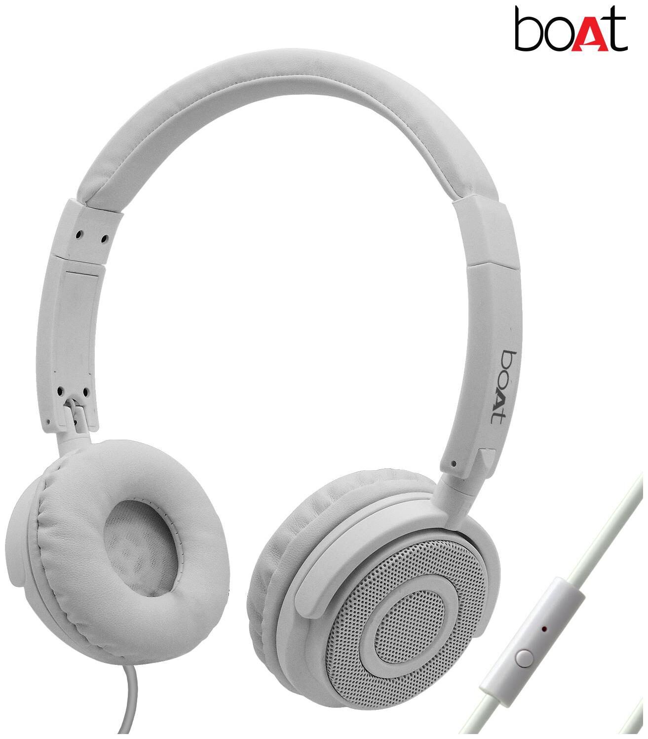 boAt Bassheads 900 Super Extra Bass Bass Heads 900 On-Ear Wired Headphone ( White )
boAt Bassheads 900 Super Extra Bass Bass Heads 900 On-Ear Wired Headphone ( White )