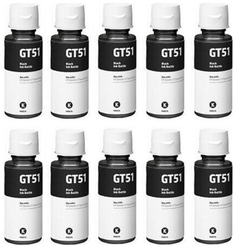 Cartridge Vista Compatible HP GT51 GT52 Ink Black Pack of 10 Ink bottle for Compatible Printers for HP Gt5810 Gt5811 Gt5820 Gt5821 310 315 319 410 415 419
Cartridge Vista Compatible HP GT51 GT52 Ink Black Pack of 10 Ink bottle for Compatible Printers for HP Gt5810 Gt5811 Gt5820 Gt5821 310 315 319 410 415 419