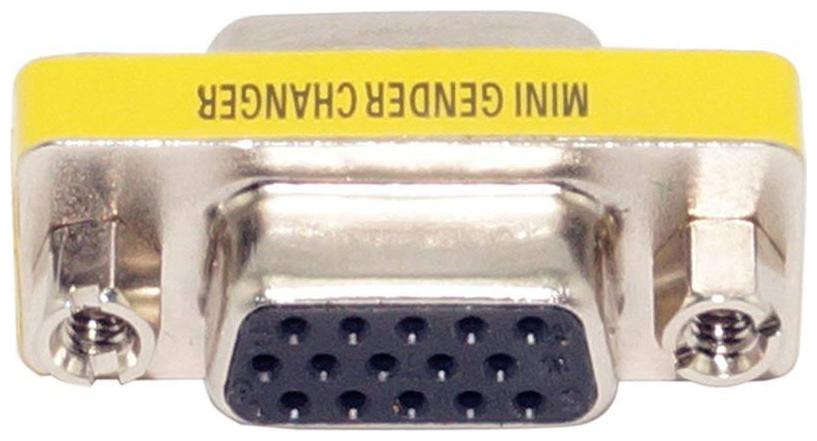 Ever Forever VGA Female to Female Adapter (15 Pin to 15Pin) VGA FF Gender Changer - D-Sub Connector - VGA Adapter
Ever Forever VGA Female to Female Adapter (15 Pin to 15Pin) VGA FF Gender Changer - D-Sub Connector - VGA Adapter
