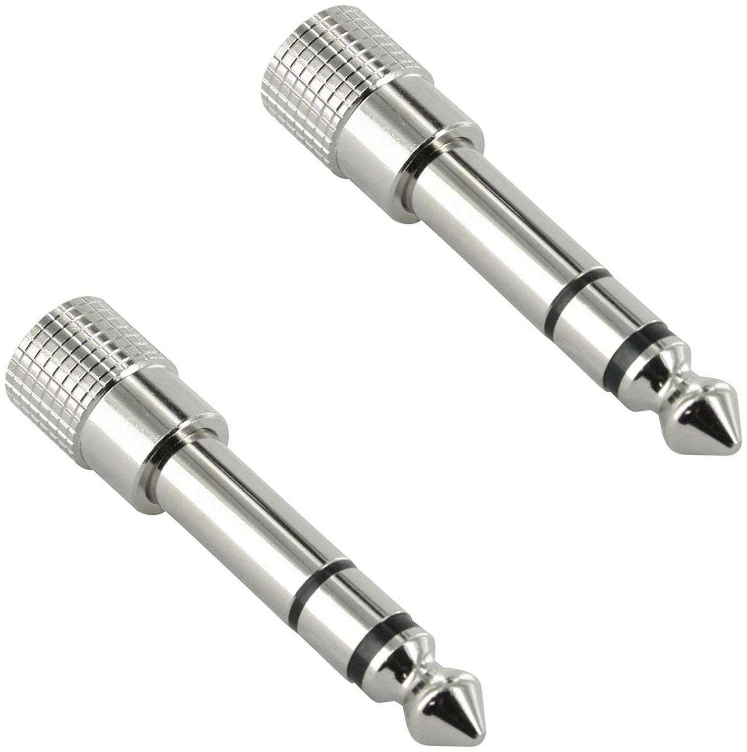 Fedus 6 35mm Stereo Male To 3 5mm Female Stereo Jack Headphone Adapter Converter - (Pack Of 2) Cable
Fedus 6 35mm Stereo Male To 3 5mm Female Stereo Jack Headphone Adapter Converter - (Pack Of 2) Cable
