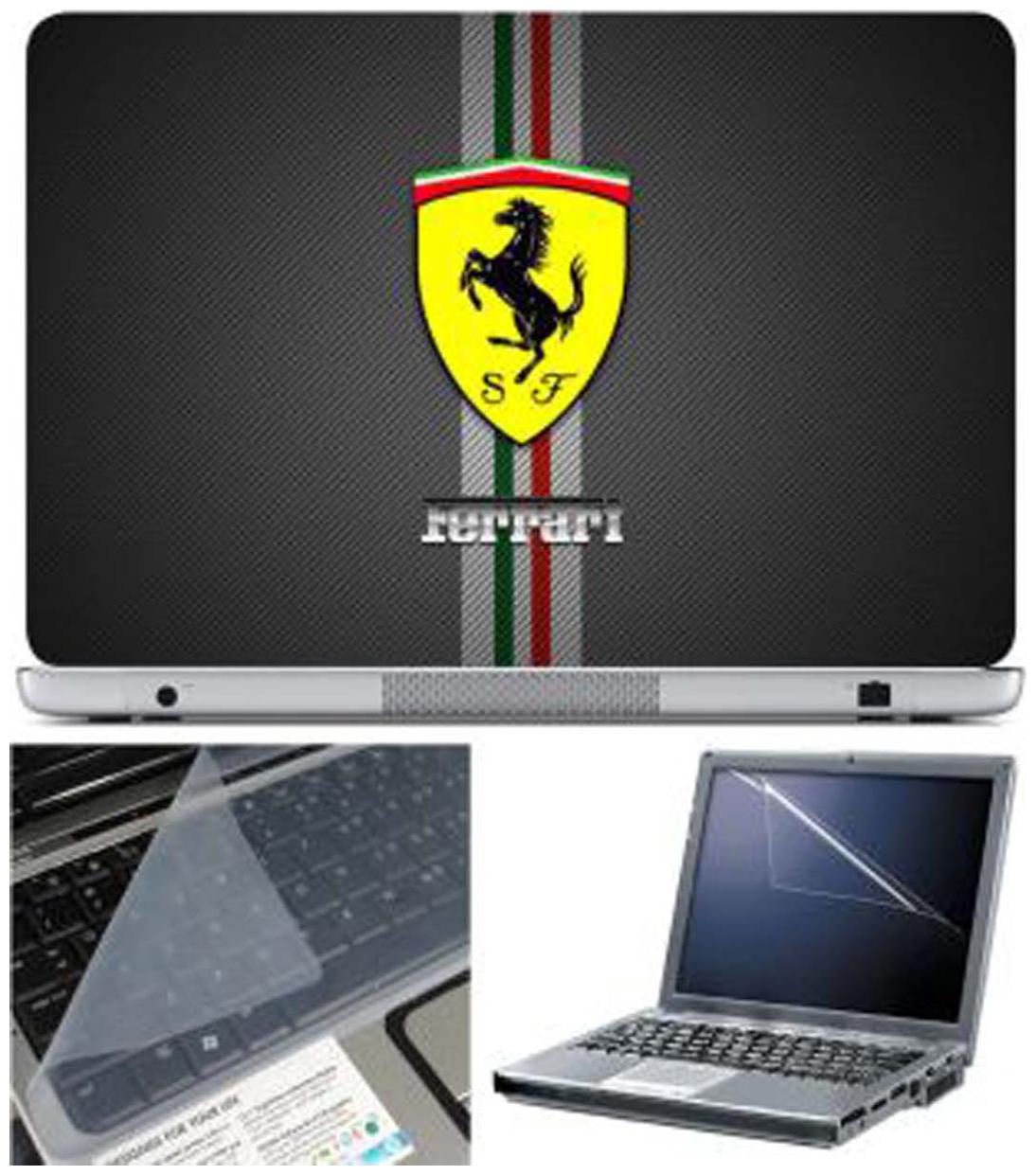 FineArts Ferrari Texture Laptop Skin For 15 6 inch Laptop With Key Guard Screen Protector
FineArts Ferrari Texture Laptop Skin For 15 6 inch Laptop With Key Guard Screen Protector