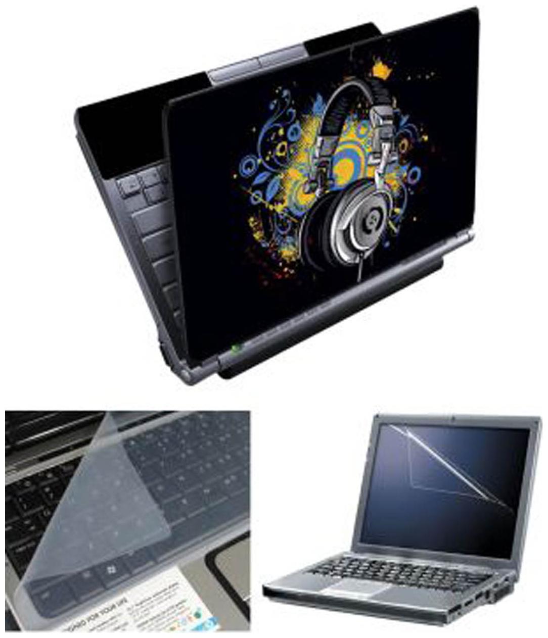 FineArts Music Buff Laptop Skin For 15 6 inch Laptop With Screen Guard keyboard Protector
FineArts Music Buff Laptop Skin For 15 6 inch Laptop With Screen Guard keyboard Protector