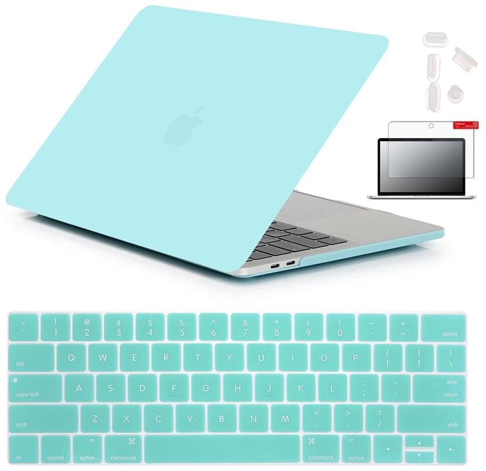 IFyx Soft Touch Matte Hard Protective Shell Case Cover Skin For Macbook Pro 15 Inch With Touch Bar A1990 A1707 (2016-2020) DustPlugs Keypad Screen Guard
IFyx Soft Touch Matte Hard Protective Shell Case Cover Skin For Macbook Pro 15 Inch With Touch Bar A1990 A1707 (2016-2020) DustPlugs Keypad Screen Guard