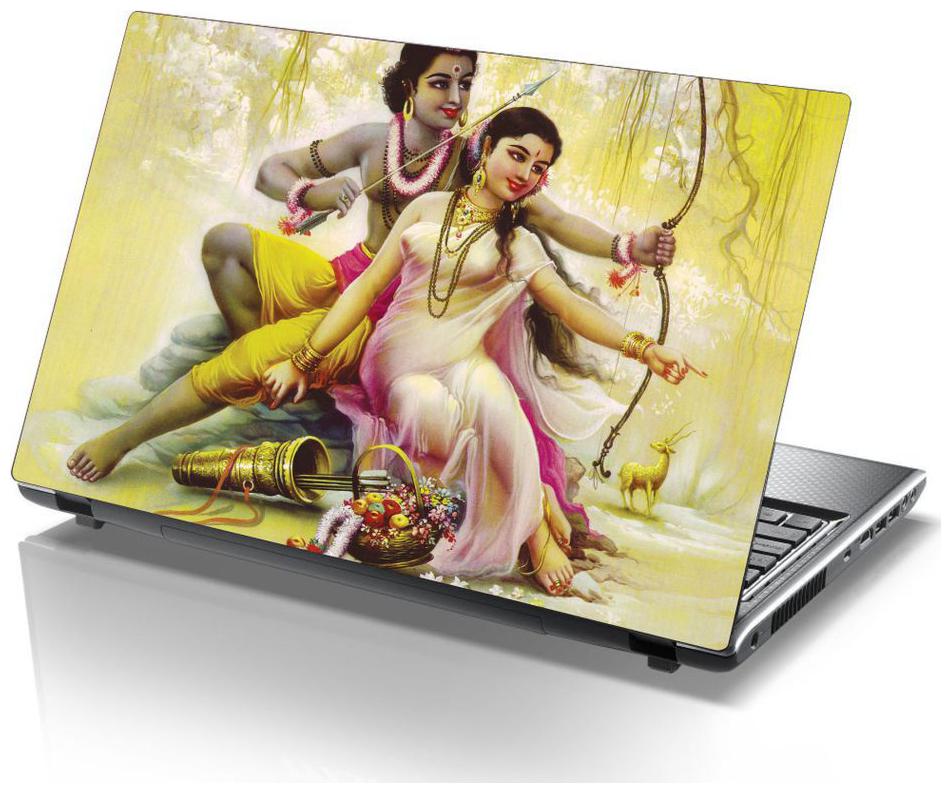 Laptop Sticker (ram and sita Surface Covering Area 38 1cm x 25 4cm (15 x 10 inch))
Laptop Sticker (ram and sita Surface Covering Area 38 1cm x 25 4cm (15 x 10 inch))
