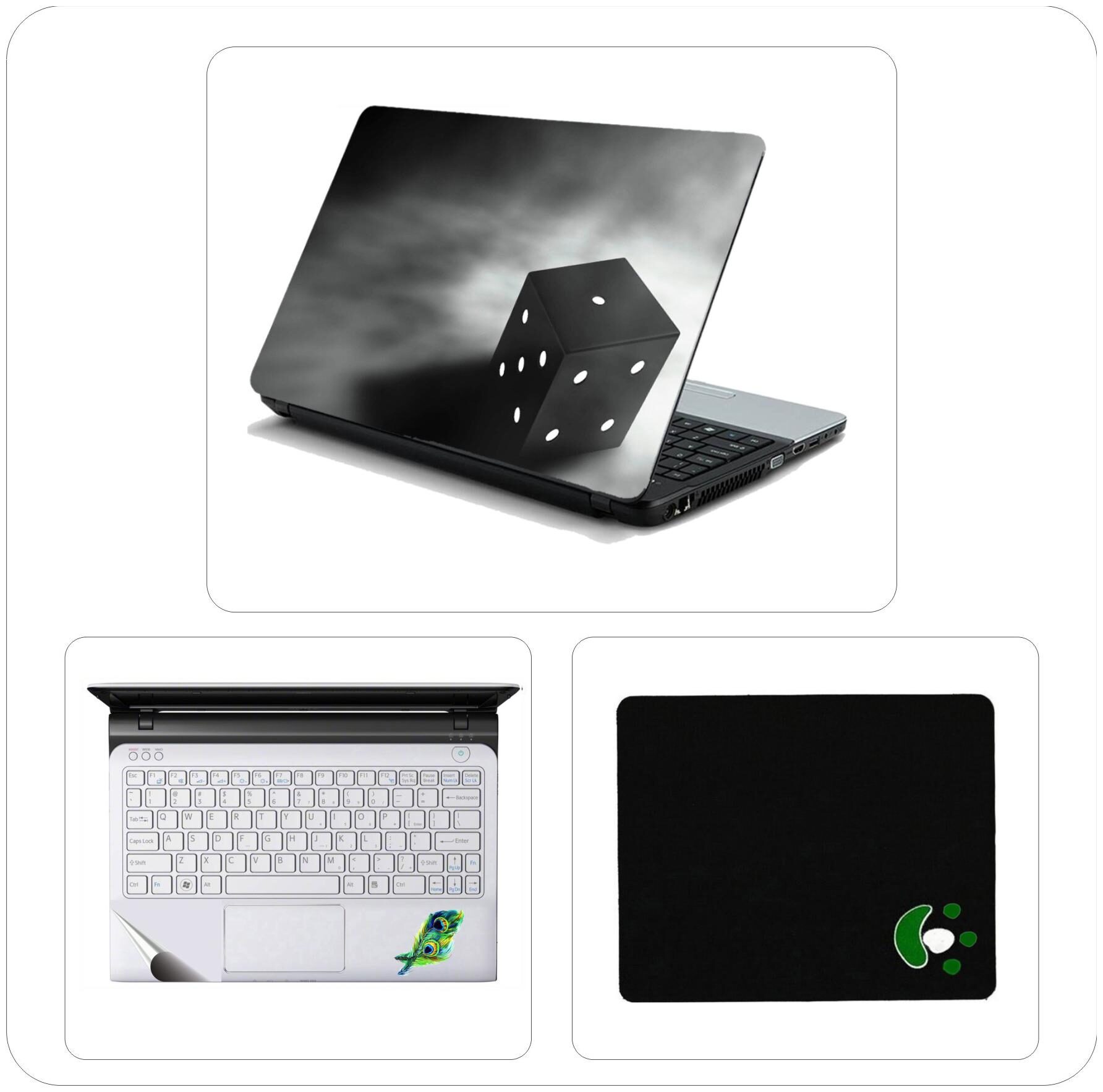 Namo Arts Dice of Life Laptop Skin Stickers Mouse Pad and Palmrest Skin for HP-Dell-Lenovo-Acer-Asus 15 6 inch Laptops Notebooks
Namo Arts Dice of Life Laptop Skin Stickers Mouse Pad and Palmrest Skin for HP-Dell-Lenovo-Acer-Asus 15 6 inch Laptops Notebooks