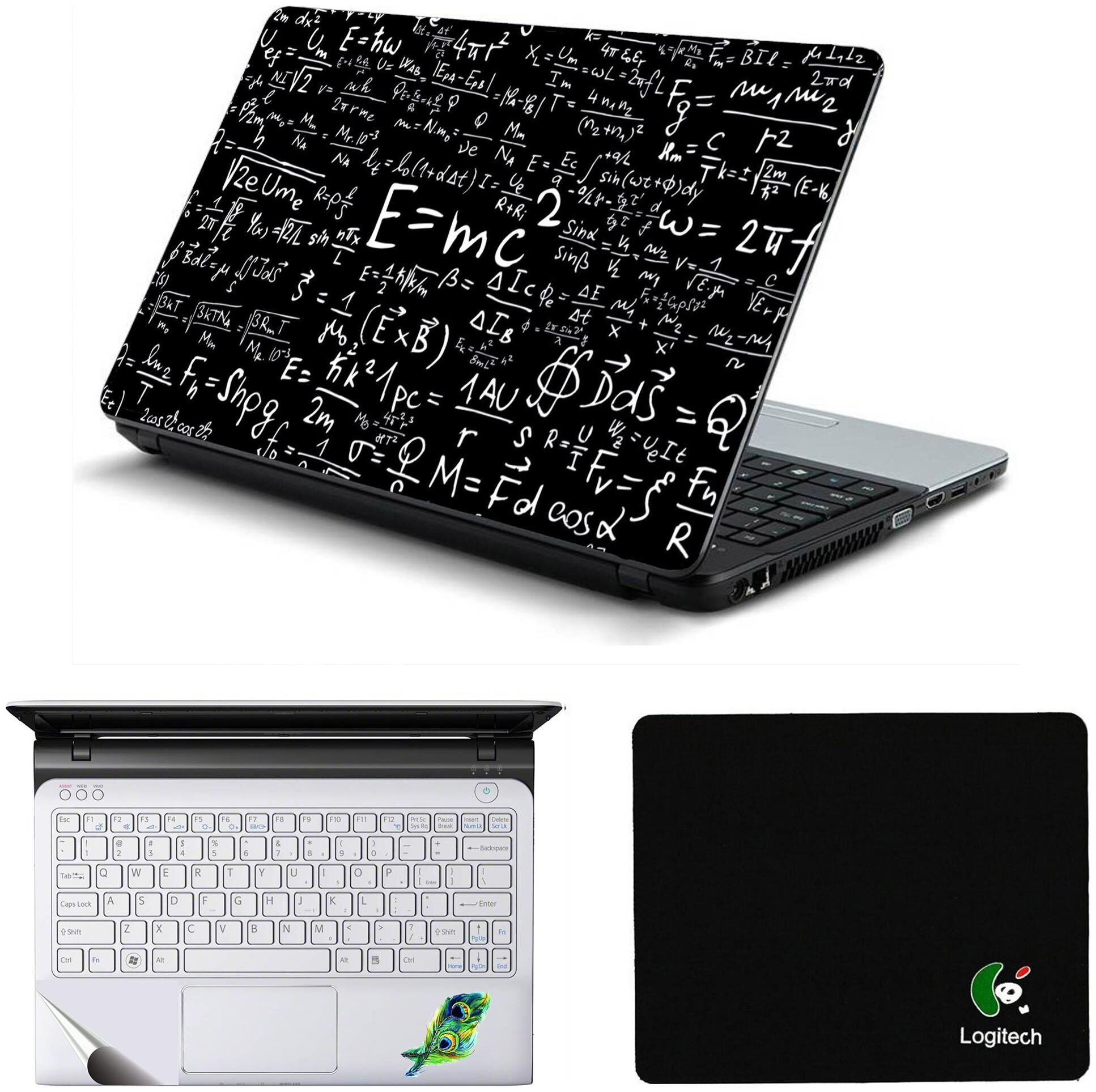 Namo Arts Laptop Accessories Combo Einstein LAWLaptop Skin Stickers Mouse Pad and Palmrest Skin for HP-Dell-Lenovo-Acer-Asus Laptops Notebooks
Namo Arts Laptop Accessories Combo Einstein LAWLaptop Skin Stickers Mouse Pad and Palmrest Skin for HP-Dell-Lenovo-Acer-Asus Laptops Notebooks