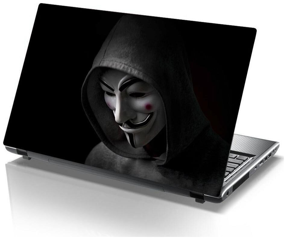 Sticker Studio Anonymous-Men-Mask Laptop Skin Sticker (PVC Vinyl Size- 38 1 cm (15 inch) x 25 4 cm (10 inch))
Sticker Studio Anonymous-Men-Mask Laptop Skin Sticker (PVC Vinyl Size- 38 1 cm (15 inch) x 25 4 cm (10 inch))