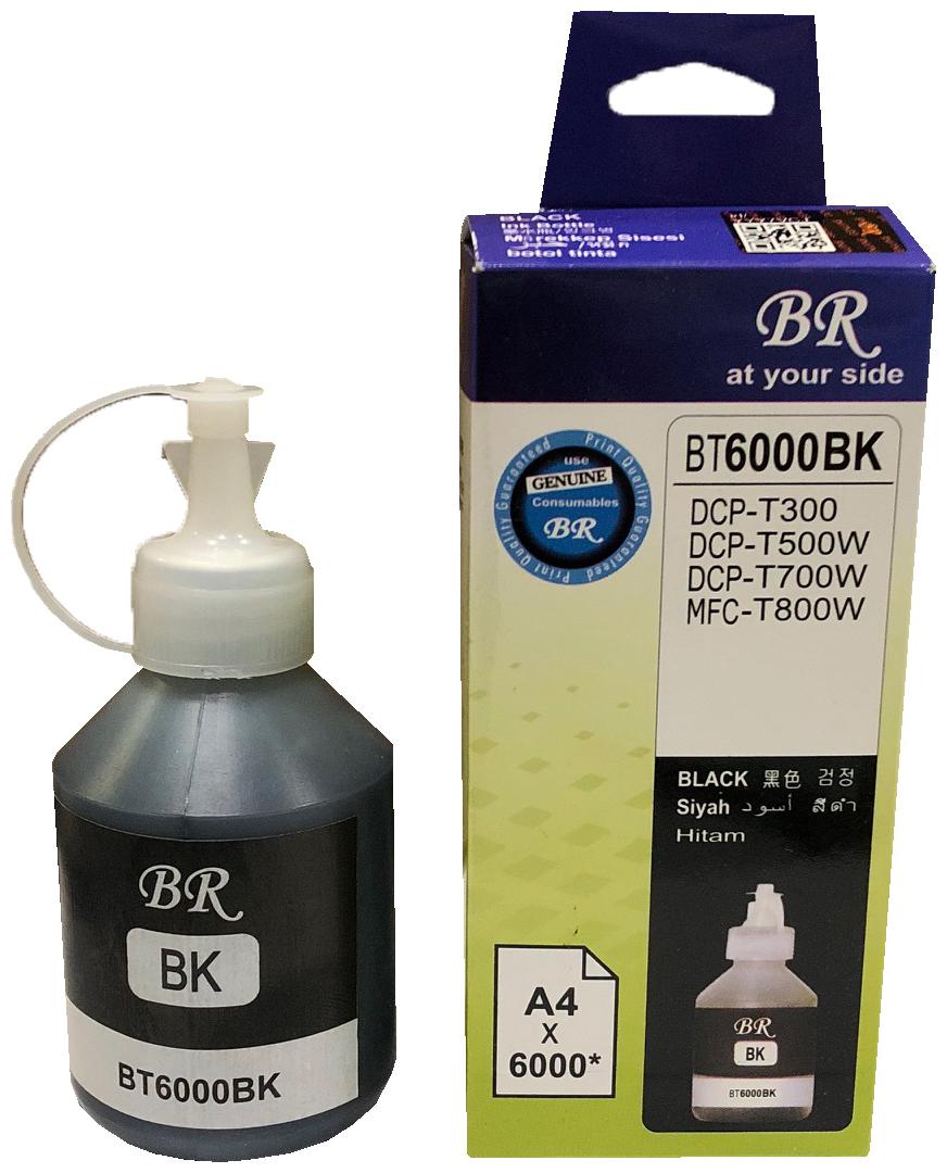 UV INFOTECH REFILL INK FOR BR 6000BK COMPATIBLE FOR USE IN T300 T310 T500 T510 T700 T710 T800 T810 PRINTERS ( black-100 ml )
UV INFOTECH REFILL INK FOR BR 6000BK COMPATIBLE FOR USE IN T300 T310 T500 T510 T700 T710 T800 T810 PRINTERS ( black-100 ml )