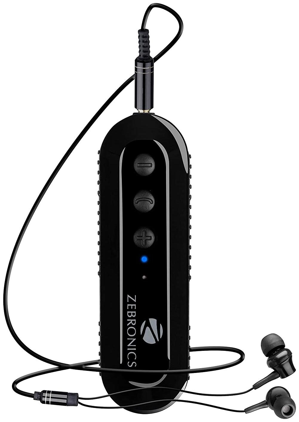 Zebronics ZEB-BE380T In-Ear Bluetooth Headset ( Black ) 
Zebronics ZEB-BE380T In-Ear Bluetooth Headset ( Black )