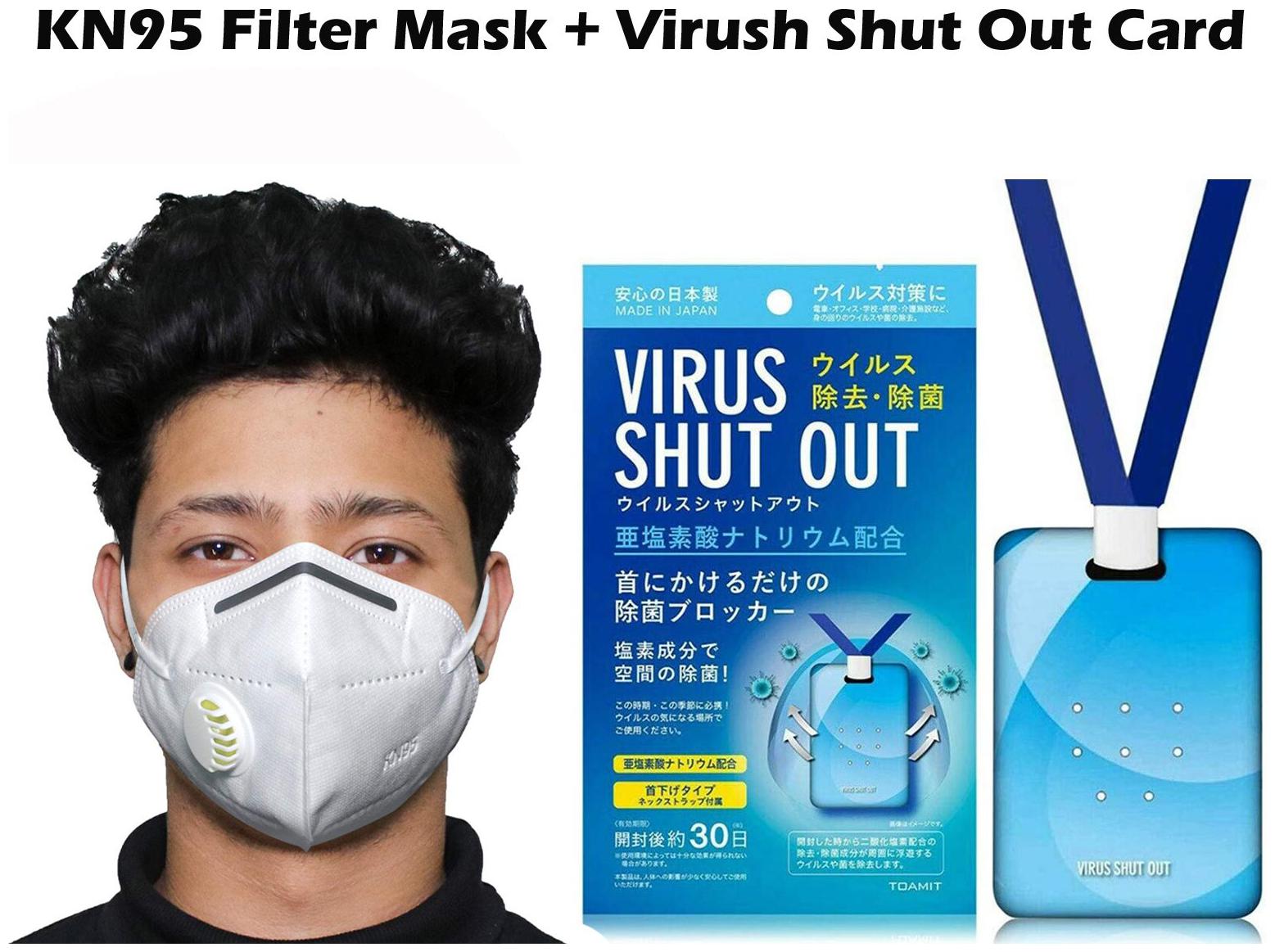 ACE N KING Anti Pollution Activate KN95 Filter Mask Virus Shut Out Air Sterilization Card
ACE N KING Anti Pollution Activate KN95 Filter Mask Virus Shut Out Air Sterilization Card