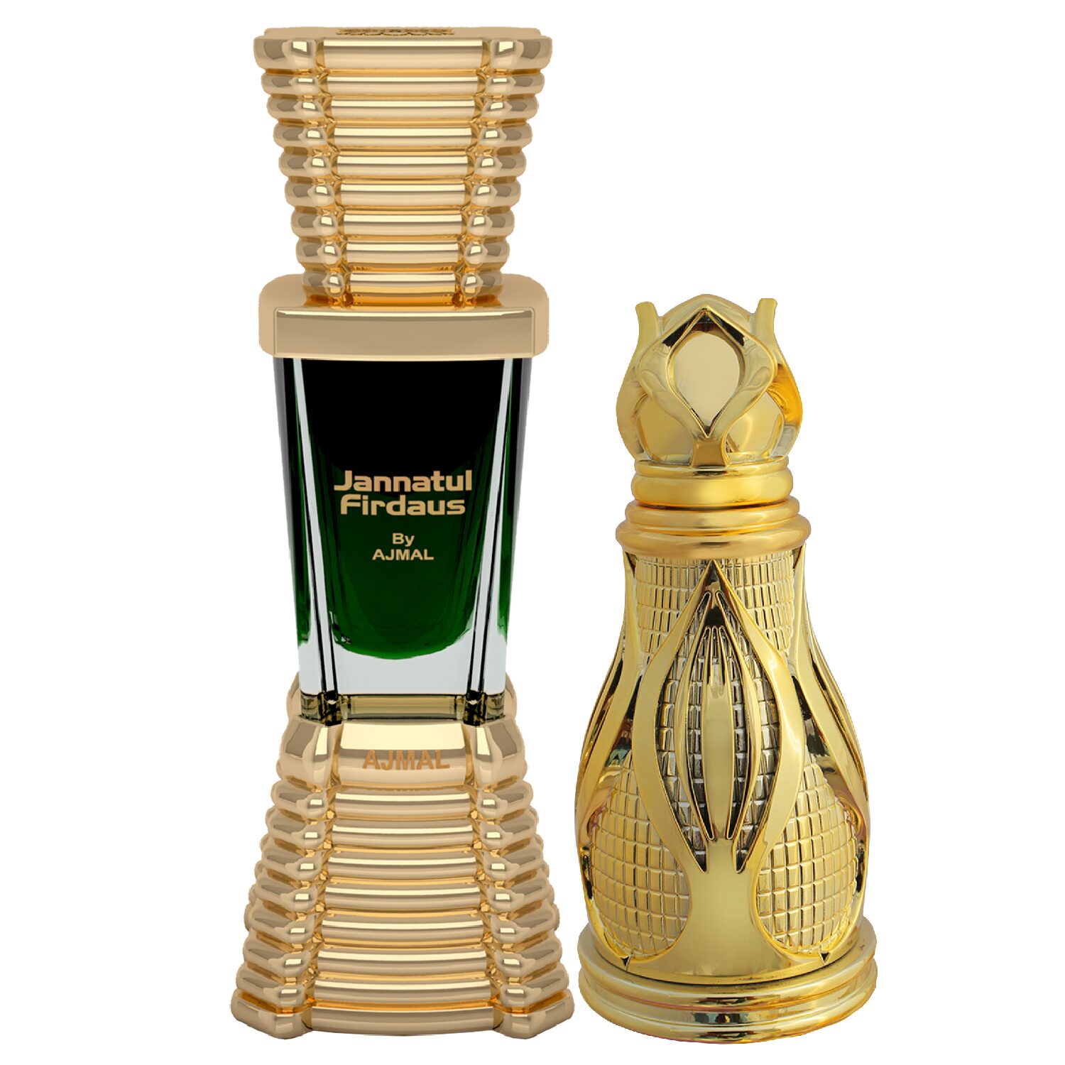 Ajmal Jannatul Firdaus 10 ml x 1 khofooq 18 ml x 1 Pack of 2 
Ajmal Jannatul Firdaus 10 ml x 1 khofooq 18 ml x 1 Pack of 2