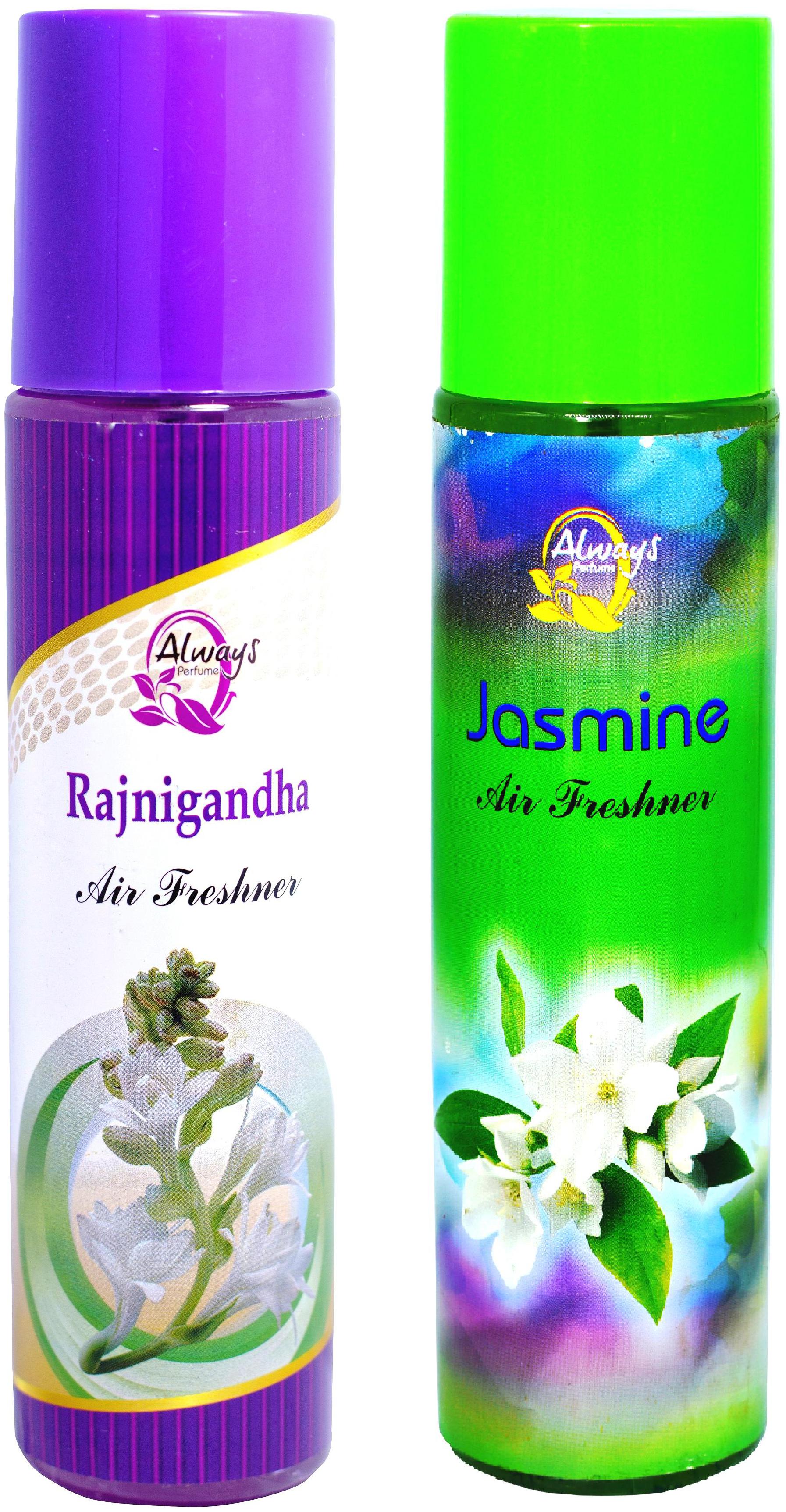 Always Perfumes Jasmine 250ml Rajnigandha 250ml 4in 1 Natural Fragrance Air Freshener (Pack of 2)
Always Perfumes Jasmine 250ml Rajnigandha 250ml 4in 1 Natural Fragrance Air Freshener (Pack of 2)