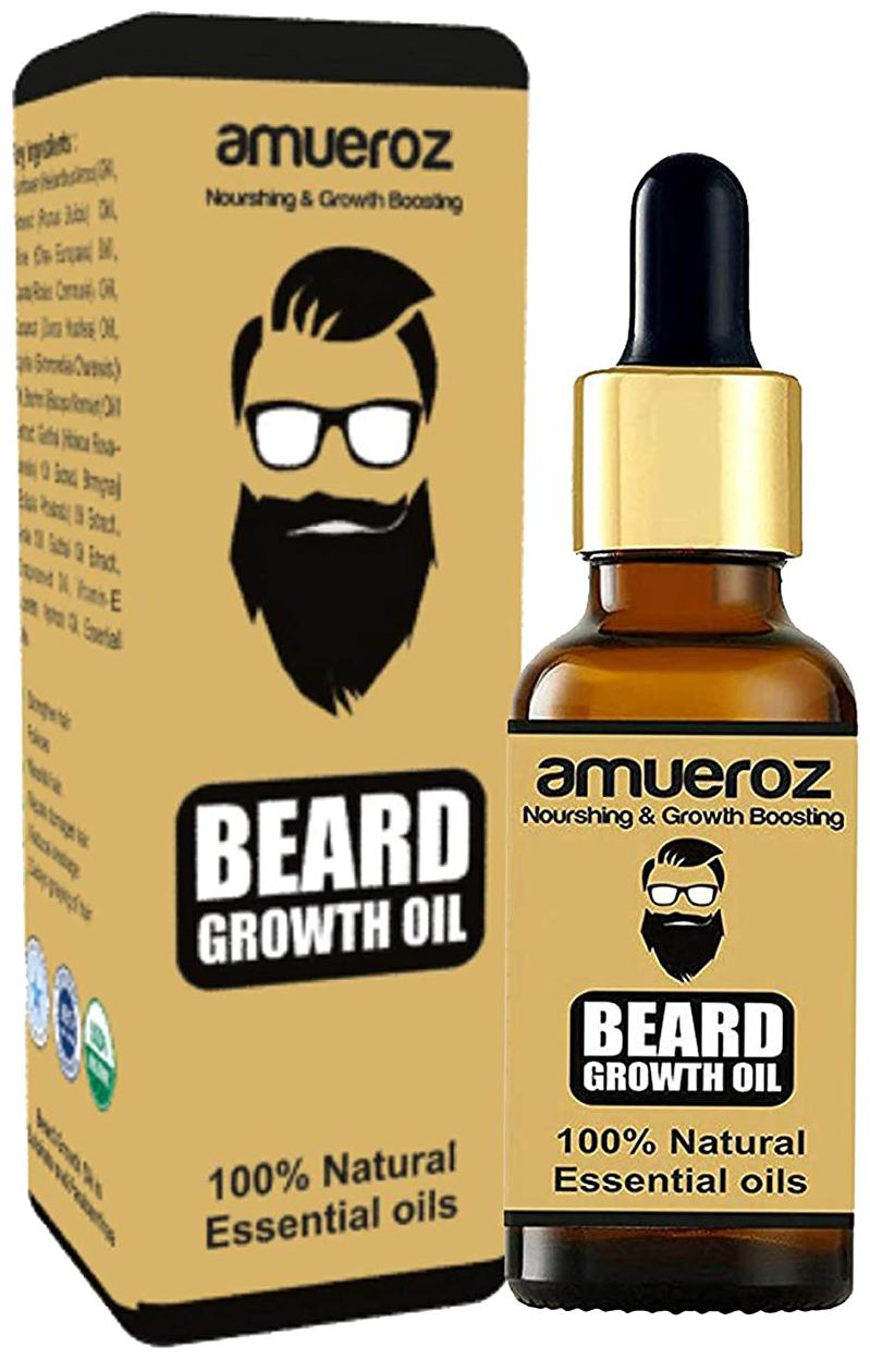 Amueroz Beard Growth Oil for Stimulating fast Beard Longer and Thicker Fuller Beard Fix Patches and Moustache for Men (30 ml)
Amueroz Beard Growth Oil for Stimulating fast Beard Longer and Thicker Fuller Beard Fix Patches and Moustache for Men (30 ml)