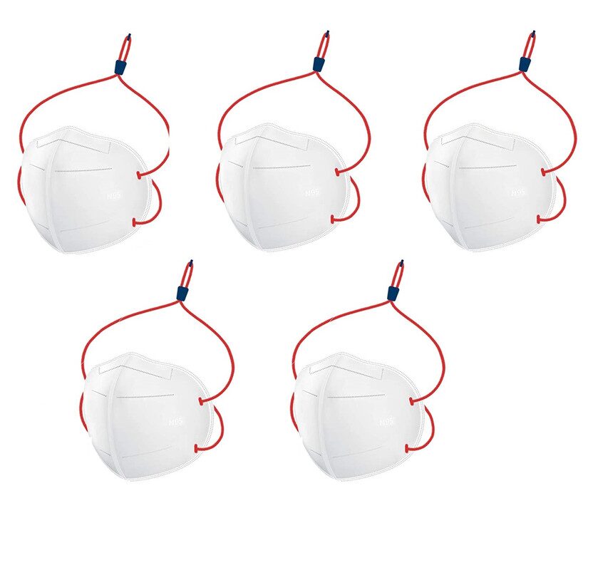 Anti Pollution Activate N95 Mask Washable and Reusable CE ISO FDA WHO-GMP Certified With 5 Protection Layers (Pack of 5)
Anti Pollution Activate N95 Mask Washable and Reusable CE ISO FDA WHO-GMP Certified With 5 Protection Layers (Pack of 5)