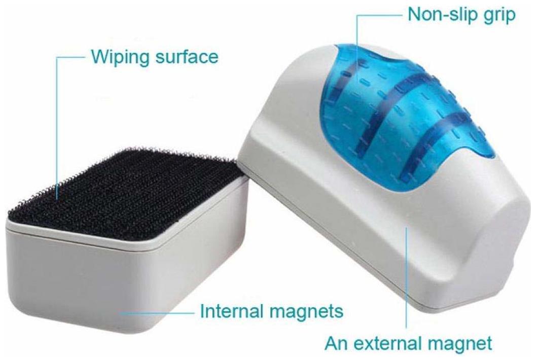 Aquamarine Fish Tank Floating Magnetic Aquarium Glass Algae Scrubber Cleaner Brush Tool (Pack of 1 Piece)
Aquamarine Fish Tank Floating Magnetic Aquarium Glass Algae Scrubber Cleaner Brush Tool (Pack of 1 Piece)