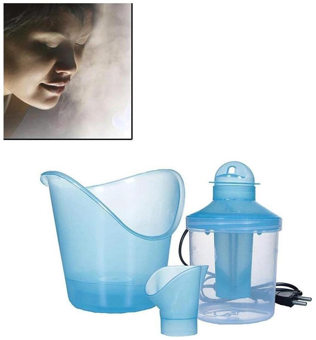 Aryshaa 3 in 1 Vaporizer Steam Inhaler for Facial Sauna Vaporizer and Nose Steamer Assorted Colours (Pack of 1)
Aryshaa 3 in 1 Vaporizer Steam Inhaler for Facial Sauna Vaporizer and Nose Steamer Assorted Colours (Pack of 1)