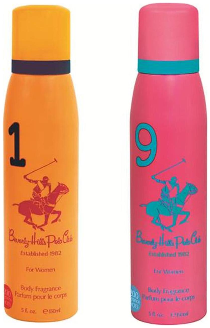 Beverly Hills Polo Club Sport Deodorant Spray No 1 9 (Pack Of 2) For Women (300 ml)
Beverly Hills Polo Club Sport Deodorant Spray No 1 9 (Pack Of 2) For Women (300 ml)