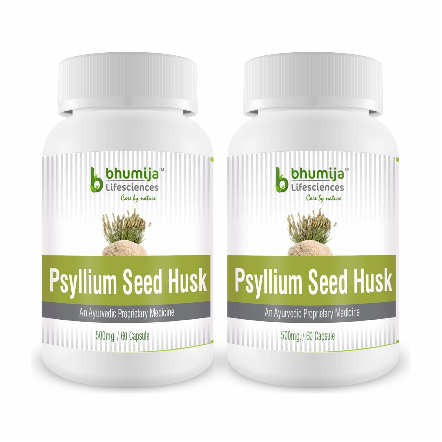 Bhumija Lifesciences Psyllium Husk (Isabgol) Capsules 60 s - Relief from Constipation (Pack of Two)
Bhumija Lifesciences Psyllium Husk (Isabgol) Capsules 60 s - Relief from Constipation (Pack of Two)