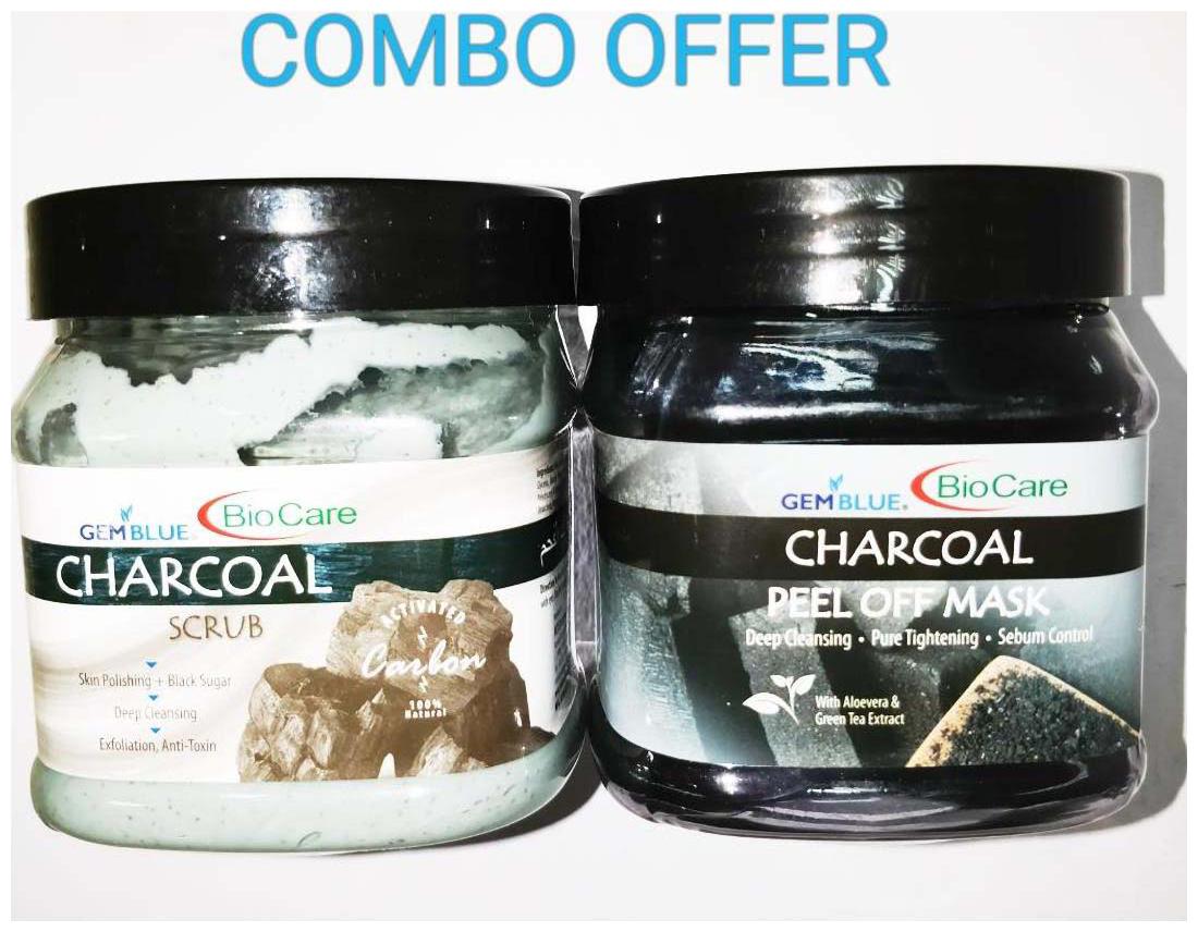 Bio Care Combo Of Charcoal Face And Body Scrub And Charcoal Peel Off Mask (500ml Each)
Bio Care Combo Of Charcoal Face And Body Scrub And Charcoal Peel Off Mask (500ml Each)