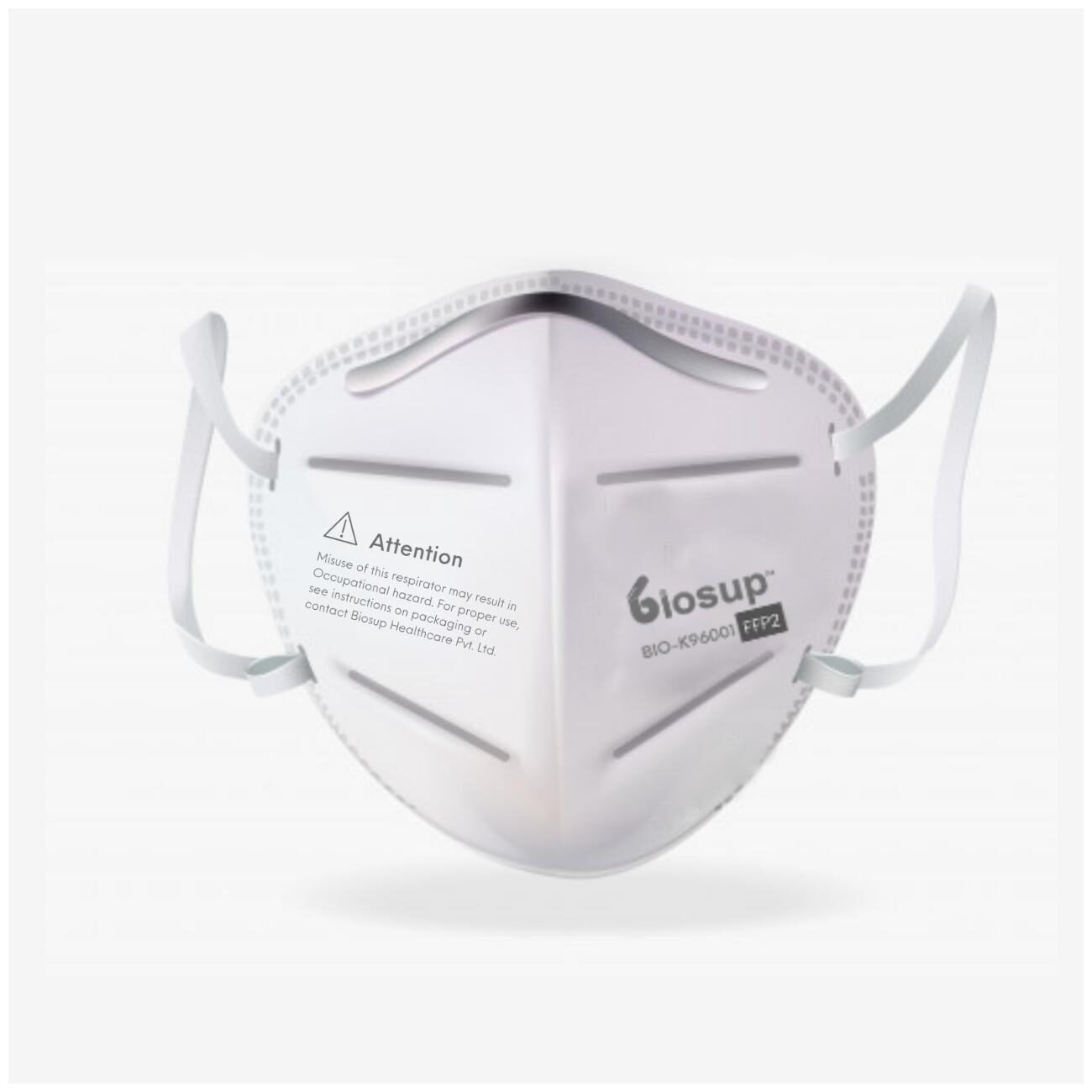 BIOSUP FFP2 Particulate Respirator Protection Mask Without Valve Nose Mouth Protection Cover ( Pack of 1 )
BIOSUP FFP2 Particulate Respirator Protection Mask Without Valve Nose Mouth Protection Cover ( Pack of 1 )