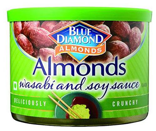 Blue Diamond Almonds - Wasabi Soy Sauce 150 g