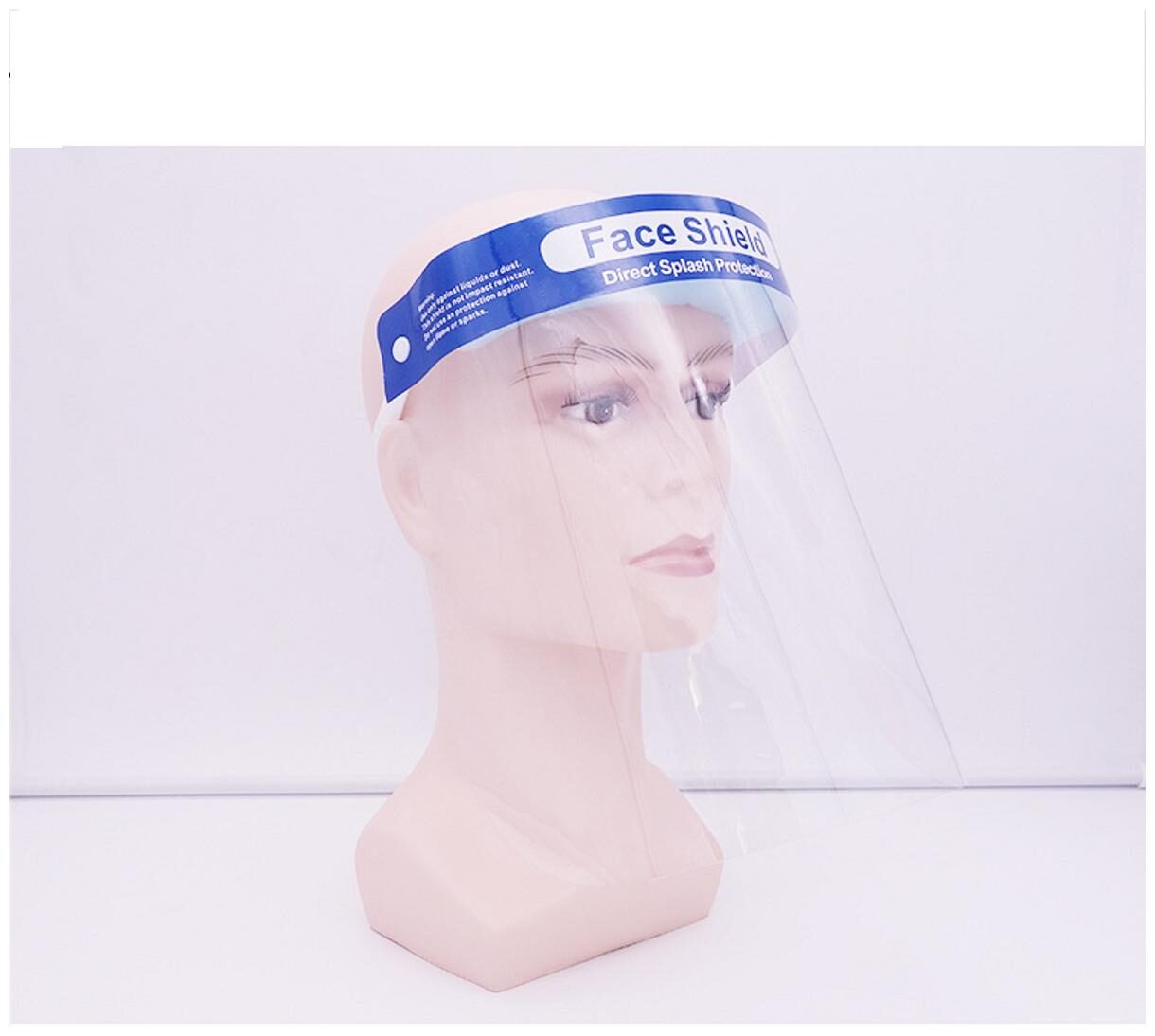 CAREHUB Unisex Reusable Safety Face Shield Adjustable Transparent Full Face Protective Visor with Eye Head Protection (Pack Of 2)
CAREHUB Unisex Reusable Safety Face Shield Adjustable Transparent Full Face Protective Visor with Eye Head Protection (Pack Of 2)
