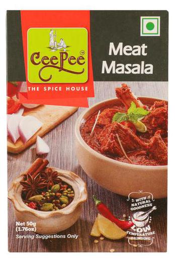 Cee Pee Meat Masala 50 g 
Cee Pee Meat Masala 50 g