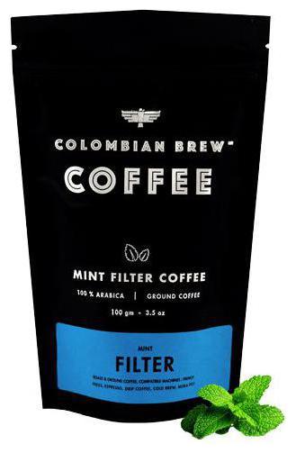 Colombian Brew Coffee Filter Coffee - with Mint 100 Arabica Ground Coffee Smooth Strong 100 g
Colombian Brew Coffee Filter Coffee - with Mint 100 Arabica Ground Coffee Smooth Strong 100 g