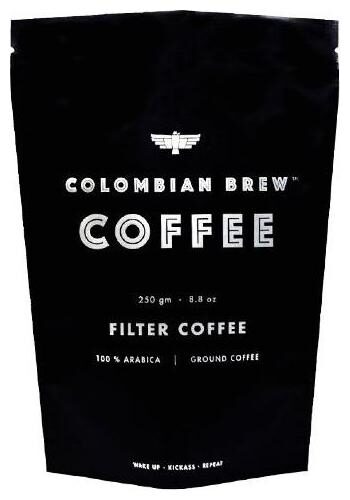 Colombian Brew Coffee Filter Coffee - 100 Arabica Ground Coffee Smooth Strong 250 g
Colombian Brew Coffee Filter Coffee - 100 Arabica Ground Coffee Smooth Strong 250 g