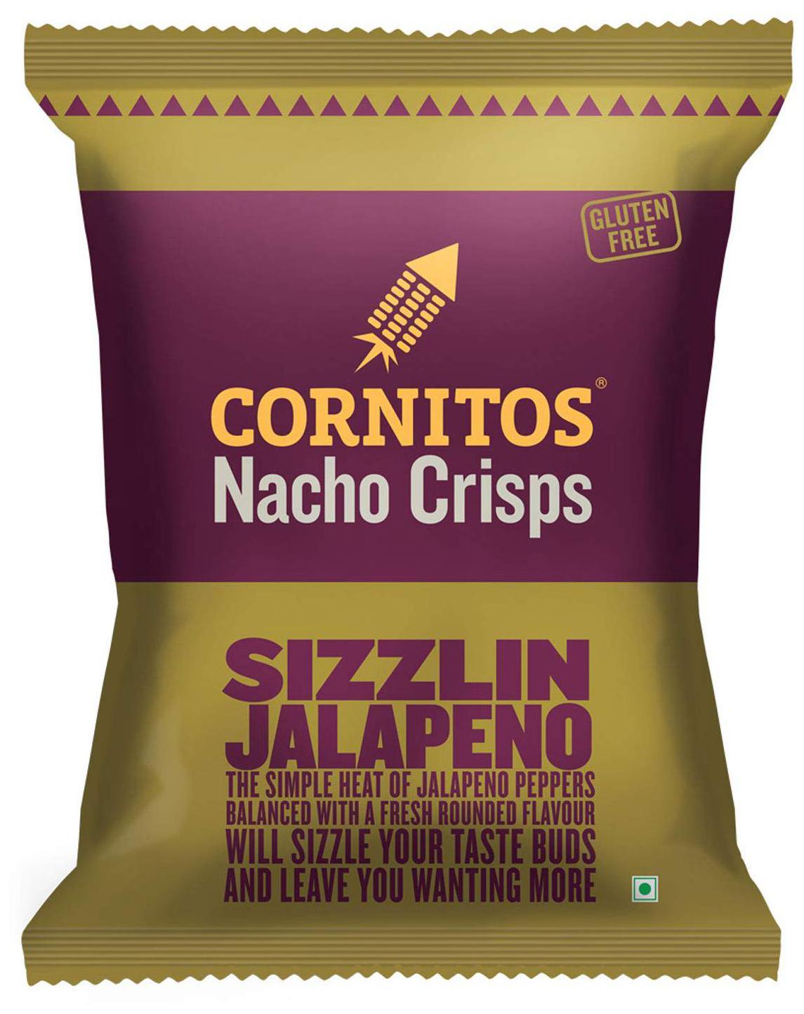 Cornitos Nacho Crisps - Sizzlin Jalapeno 60 g
Cornitos Nacho Crisps - Sizzlin Jalapeno 60 g