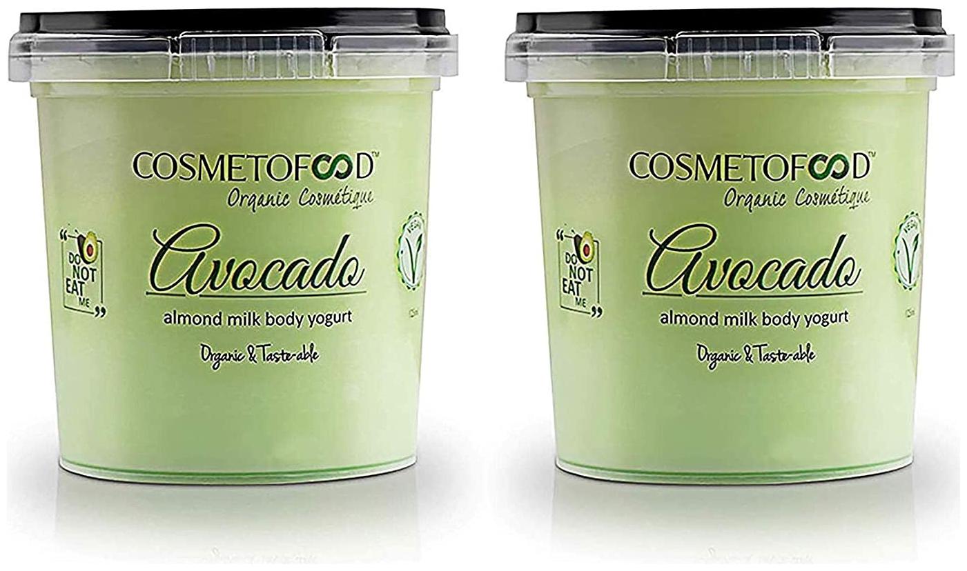 Cosmetofood Organic Avocado Body Yogurt Moisturizer For Combination Skin With Fast Absorbing And Non Greasy (125 ml) (Pack Of 2)
Cosmetofood Organic Avocado Body Yogurt Moisturizer For Combination Skin With Fast Absorbing And Non Greasy (125 ml) (Pack Of 2)