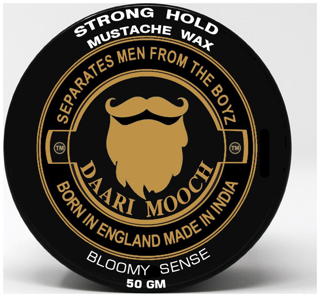 DAARI MOOCH Moustache Wax - 50 g (Bloomy Sense) 
DAARI MOOCH Moustache Wax - 50 g (Bloomy Sense)