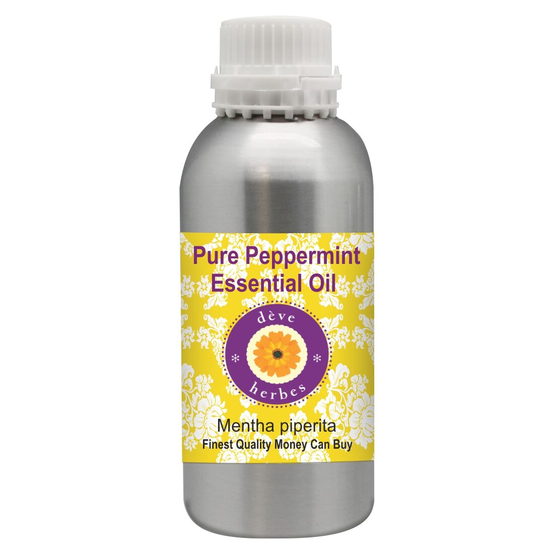 Deve Herbes Pure Peppermint Essential Oil (Mentha piperita) Natural Premium Grade Steam Distilled for Personal Care 630ml
Deve Herbes Pure Peppermint Essential Oil (Mentha piperita) Natural Premium Grade Steam Distilled for Personal Care 630ml