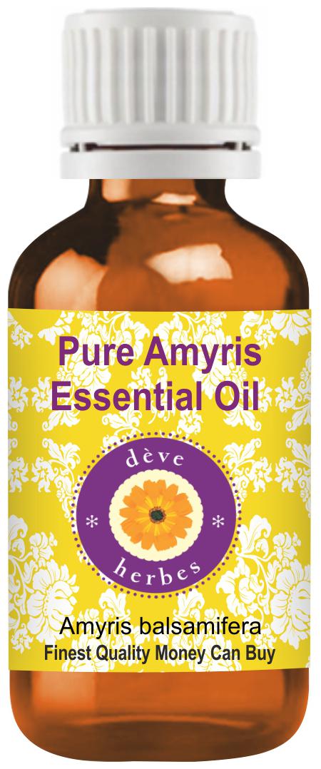 Deve Herbes Pure Amyris Essential Oil (Amyris balsamifera) Natural Premium Grade Steam Distilled 100ml for Personal Care
Deve Herbes Pure Amyris Essential Oil (Amyris balsamifera) Natural Premium Grade Steam Distilled 100ml for Personal Care