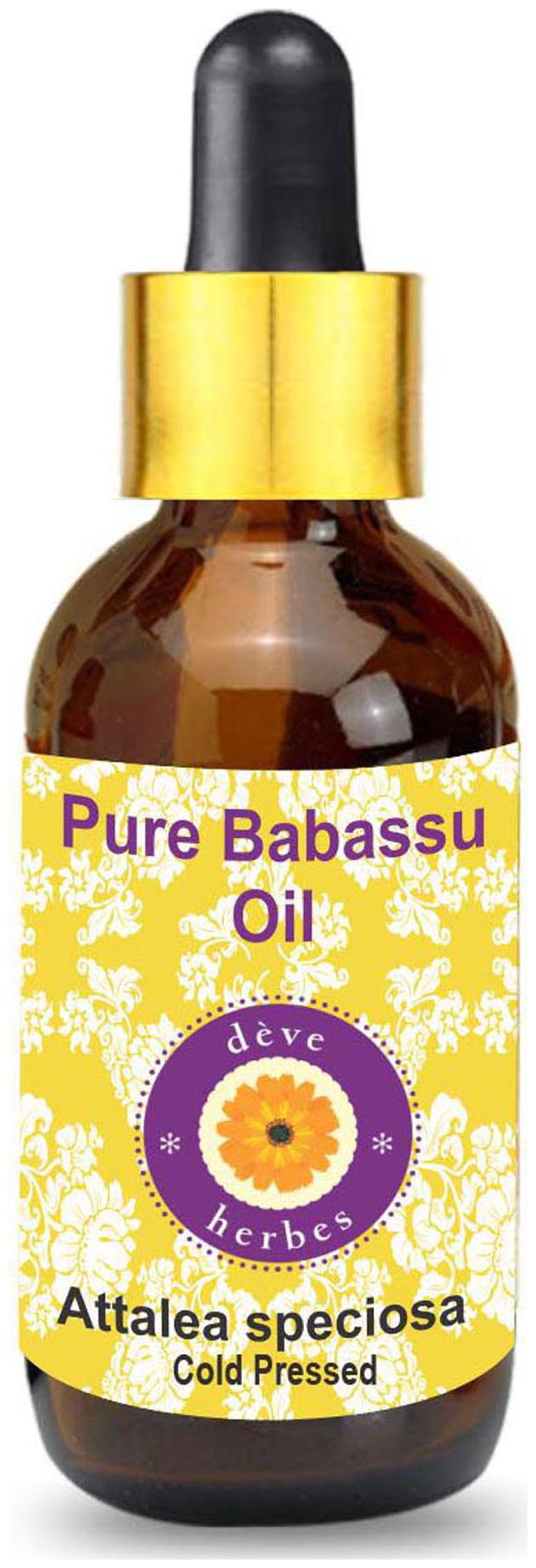 Deve Herbes Pure Babassu Oil (Attalea speciosa) with Glass Dropper 100 Natural Therapeutic Grade Cold Pressed 15ml
Deve Herbes Pure Babassu Oil (Attalea speciosa) with Glass Dropper 100 Natural Therapeutic Grade Cold Pressed 15ml