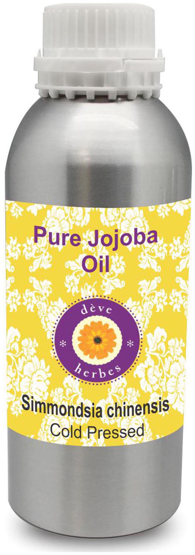 Deve Herbes Pure Jojoba Oil (Simmondsia chinensis) 100 Natural Therapeutic Grade Cold Pressed 630ml
Deve Herbes Pure Jojoba Oil (Simmondsia chinensis) 100 Natural Therapeutic Grade Cold Pressed 630ml