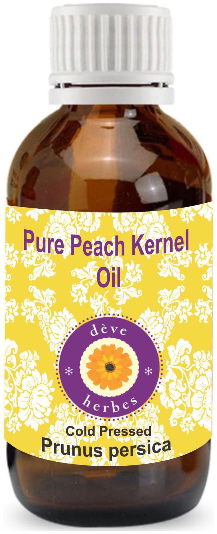 Deve Herbes Pure Peach Kernel Oil (Prunus persica) 100 Natural Therapeutic Grade Cold Pressed 50ml
Deve Herbes Pure Peach Kernel Oil (Prunus persica) 100 Natural Therapeutic Grade Cold Pressed 50ml