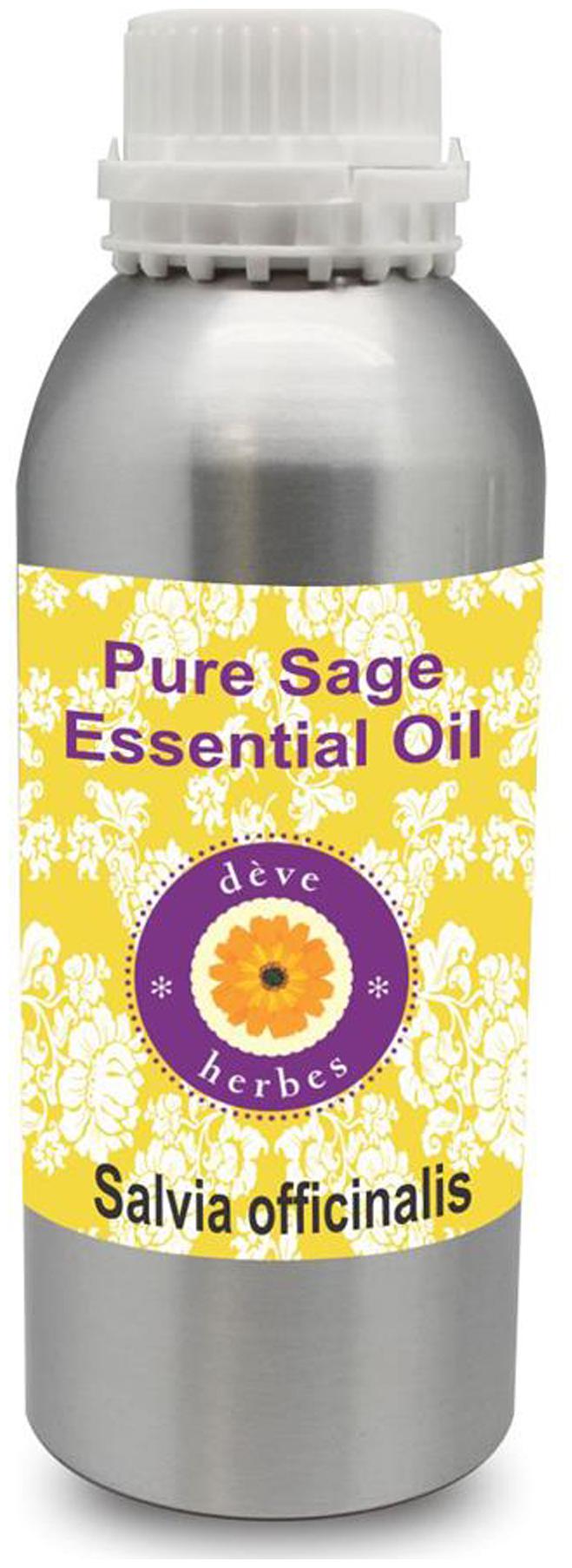 Deve Herbes Pure Sage Essential Oil (Salvia officinalis) 100 Natural Therapeutic Grade Steam Distilled 630ml
Deve Herbes Pure Sage Essential Oil (Salvia officinalis) 100 Natural Therapeutic Grade Steam Distilled 630ml