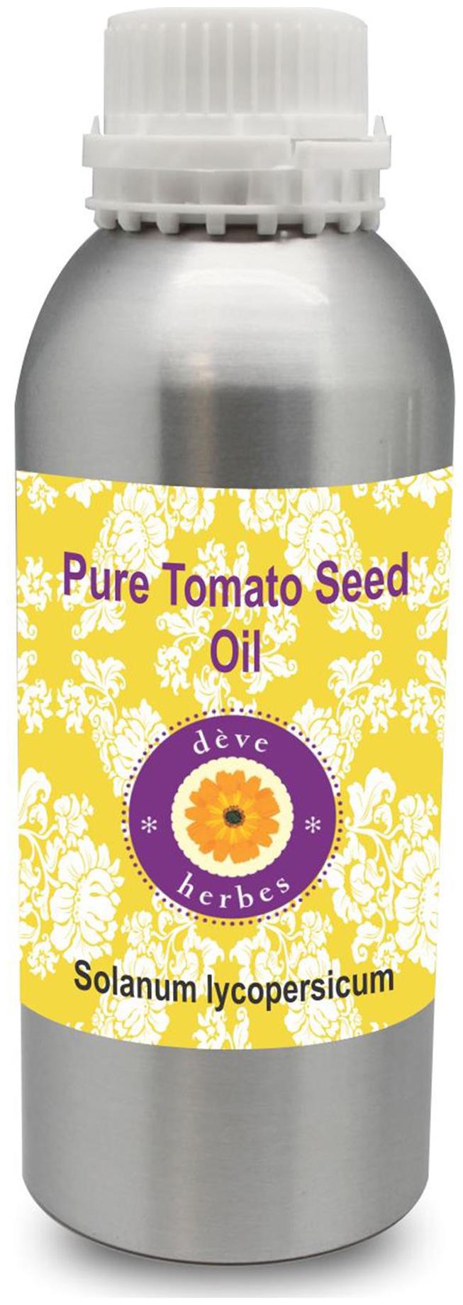Deve Herbes Pure Tomato Seed Oil (Solanum lycopersicum) 100 Natural Therapeutic Grade 1250ml
Deve Herbes Pure Tomato Seed Oil (Solanum lycopersicum) 100 Natural Therapeutic Grade 1250ml