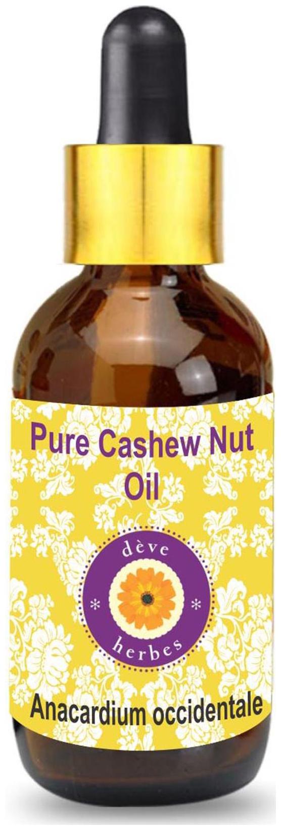Deve Herbes Pure Cashew Nut Oil (Anacardium occidentale) with Glass Dropper 100 Natural Therapeutic Grade 100ml
Deve Herbes Pure Cashew Nut Oil (Anacardium occidentale) with Glass Dropper 100 Natural Therapeutic Grade 100ml