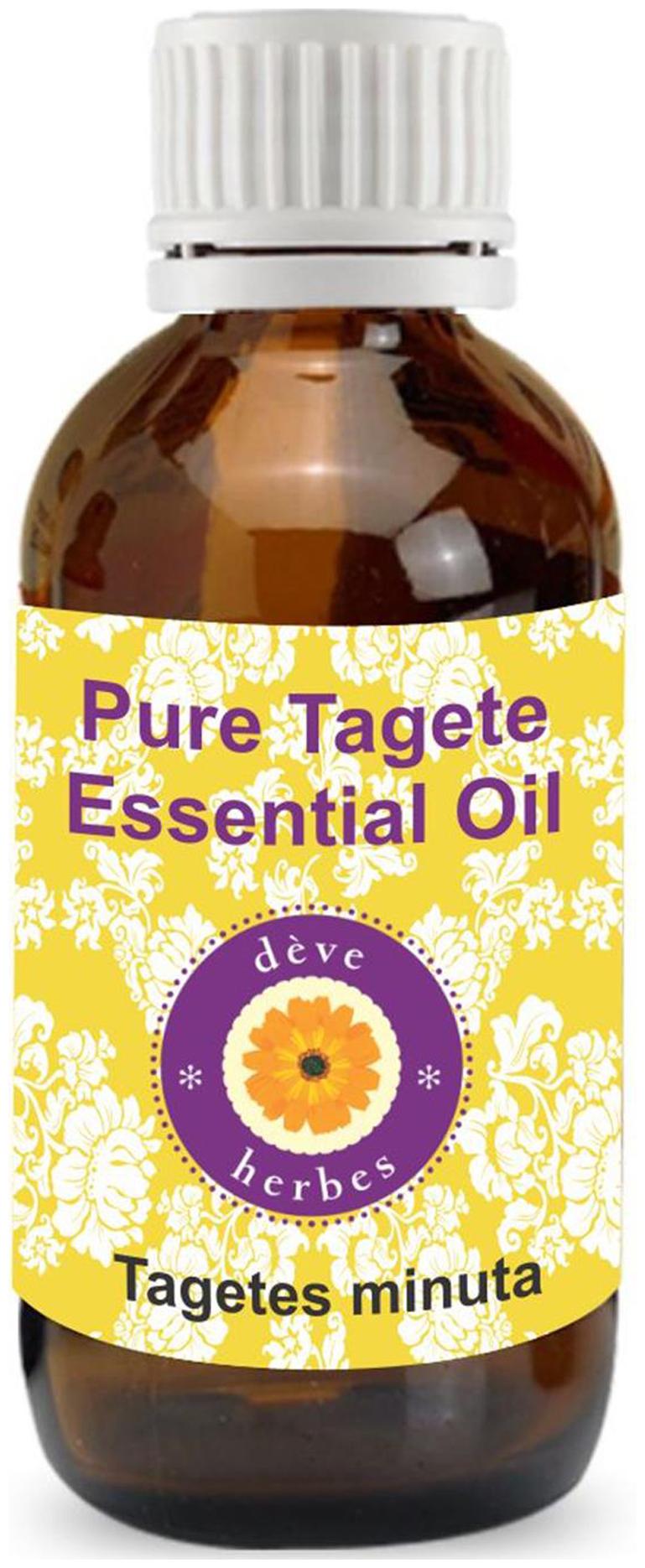 Deve Herbes Pure Tagete Essential Oil (Tagetes minuta) 100 Natural Therapeutic Grade Steam Distilled 100ml
Deve Herbes Pure Tagete Essential Oil (Tagetes minuta) 100 Natural Therapeutic Grade Steam Distilled 100ml