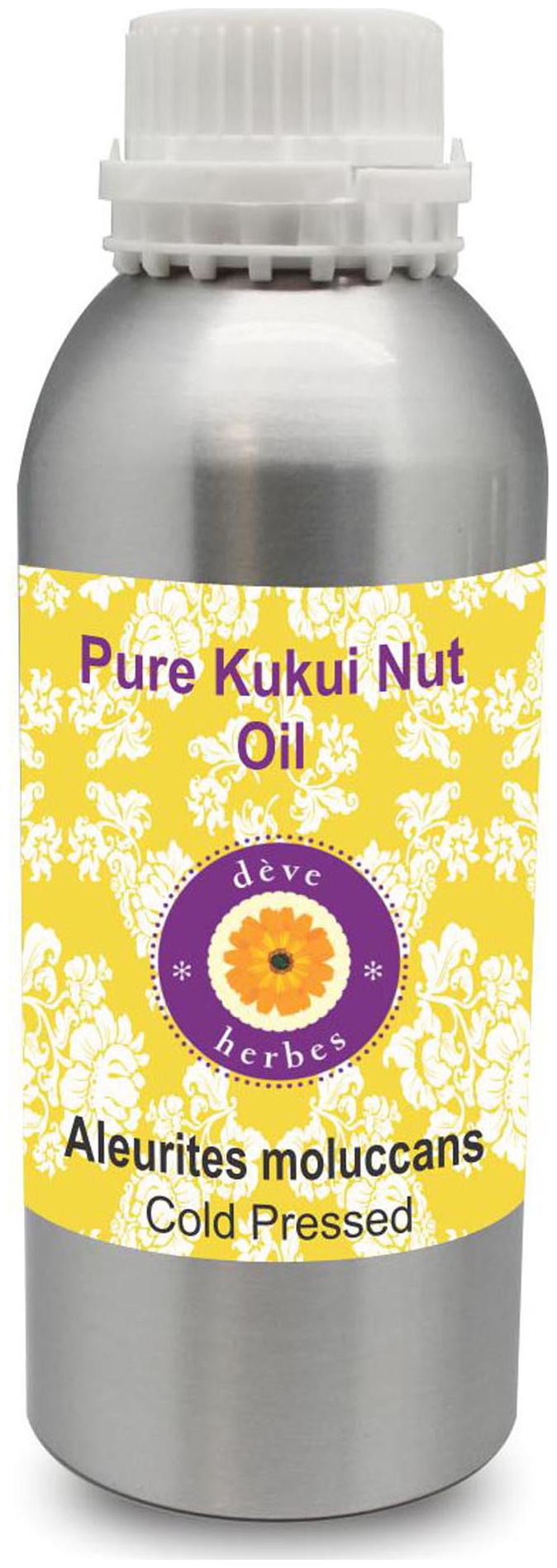 Deve Herbes Pure Kukui Nut Oil (Aleurites moluccanus) 100 Natural Therapeutic Grade Cold Pressed 300ml
Deve Herbes Pure Kukui Nut Oil (Aleurites moluccanus) 100 Natural Therapeutic Grade Cold Pressed 300ml