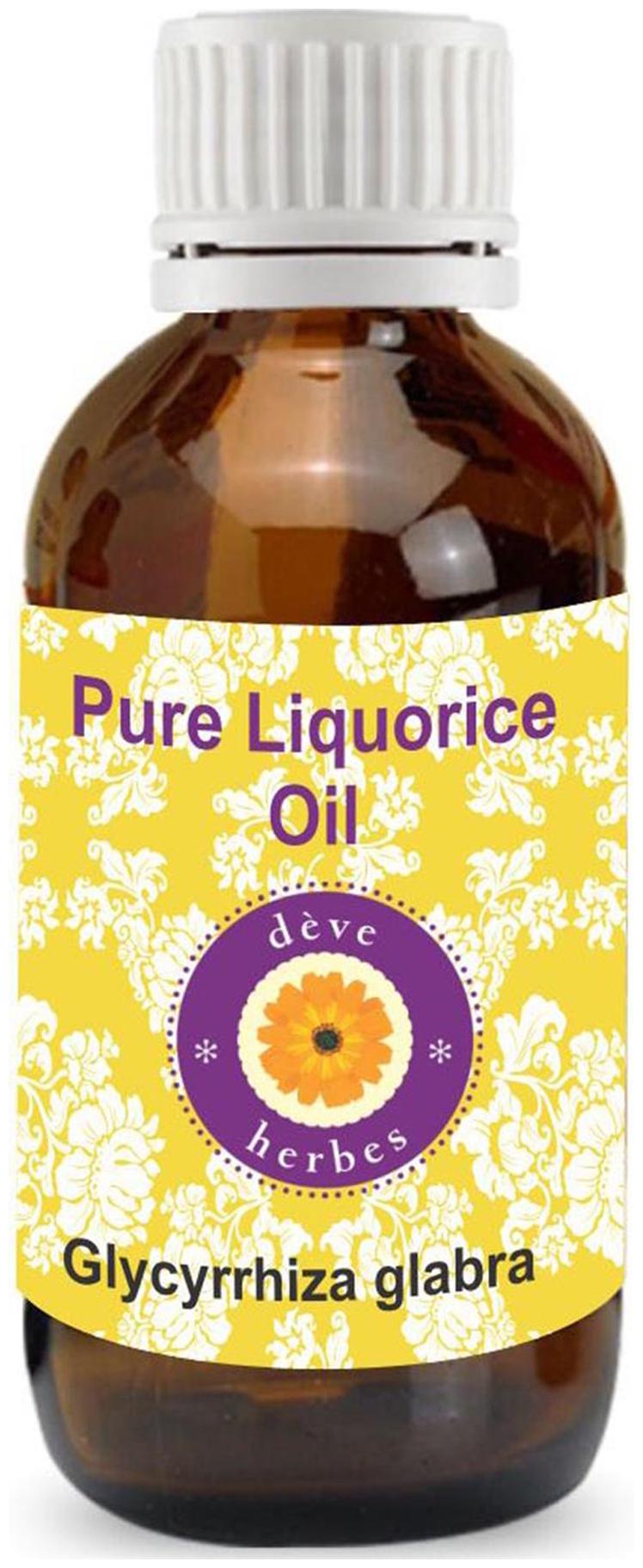 Deve Herbes Pure Liquorice (Licorice) Oil (Glycyrrhiza glabra) 100 Natural Therapeutic Grade 100ml
Deve Herbes Pure Liquorice (Licorice) Oil (Glycyrrhiza glabra) 100 Natural Therapeutic Grade 100ml