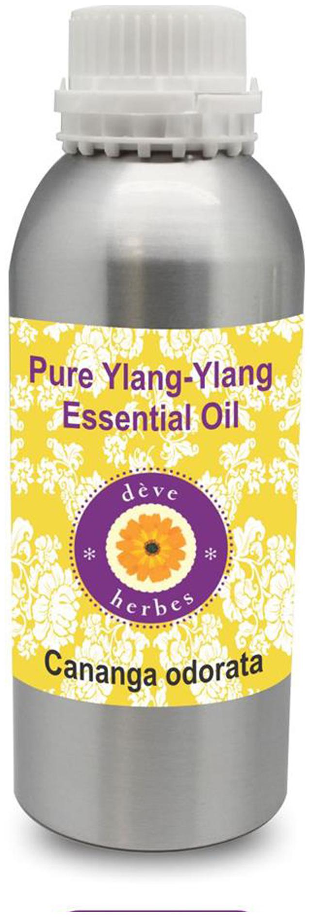 Deve Herbes Pure Ylang Ylang Essential Oil (Cananga odorata) 100 Natural Therapeutic Grade Steam Distilled 300ml
Deve Herbes Pure Ylang Ylang Essential Oil (Cananga odorata) 100 Natural Therapeutic Grade Steam Distilled 300ml