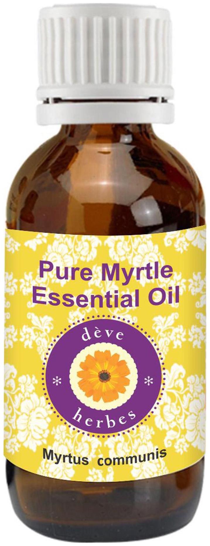 Deve Herbes Pure Myrtle Essential Oil (Myrtus communis) 100 Natural Therapeutic Grade Steam Distilled 50ml
Deve Herbes Pure Myrtle Essential Oil (Myrtus communis) 100 Natural Therapeutic Grade Steam Distilled 50ml
