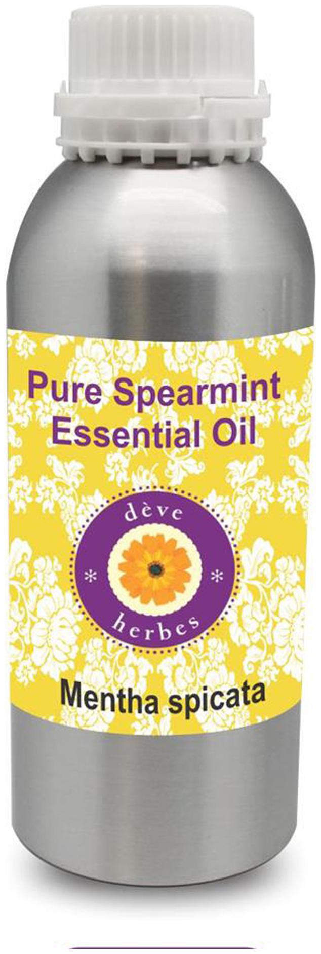 Deve Herbes Pure Spearmint Essential Oil (Mentha spicata) 100 Natural Therapeutic Grade Steam Distilled 300ml
Deve Herbes Pure Spearmint Essential Oil (Mentha spicata) 100 Natural Therapeutic Grade Steam Distilled 300ml