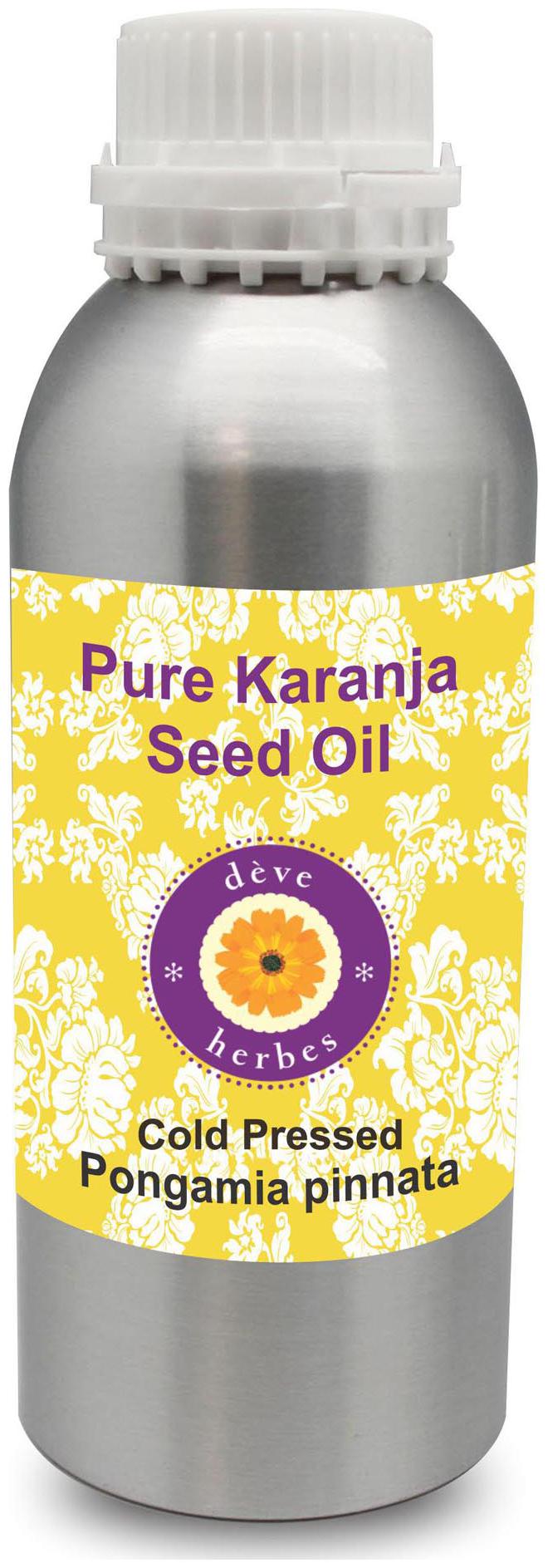 Deve Herbes Pure Karanja Seed Oil (Pongamia pinnata) 100 Natural Therapeutic Grade Cold Pressed 1250ml
Deve Herbes Pure Karanja Seed Oil (Pongamia pinnata) 100 Natural Therapeutic Grade Cold Pressed 1250ml