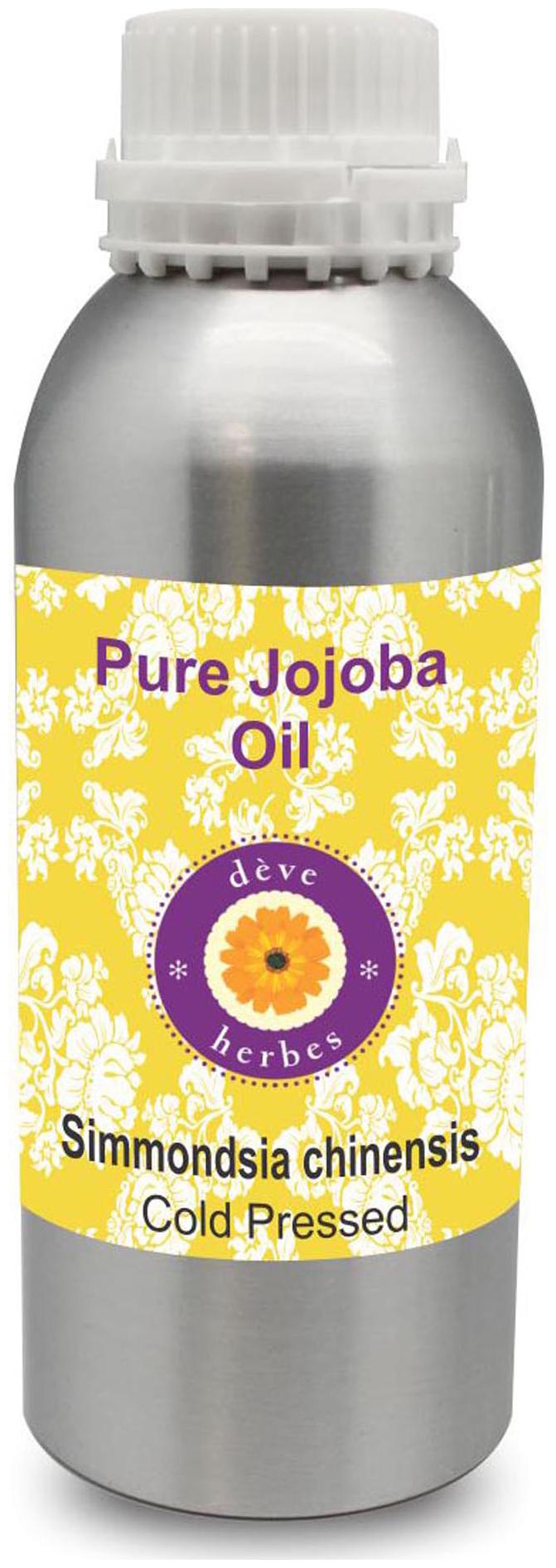Deve Herbes Pure Jojoba Oil (Simmondsia chinensis) 100 Natural Therapeutic Grade Cold Pressed 300ml
Deve Herbes Pure Jojoba Oil (Simmondsia chinensis) 100 Natural Therapeutic Grade Cold Pressed 300ml
